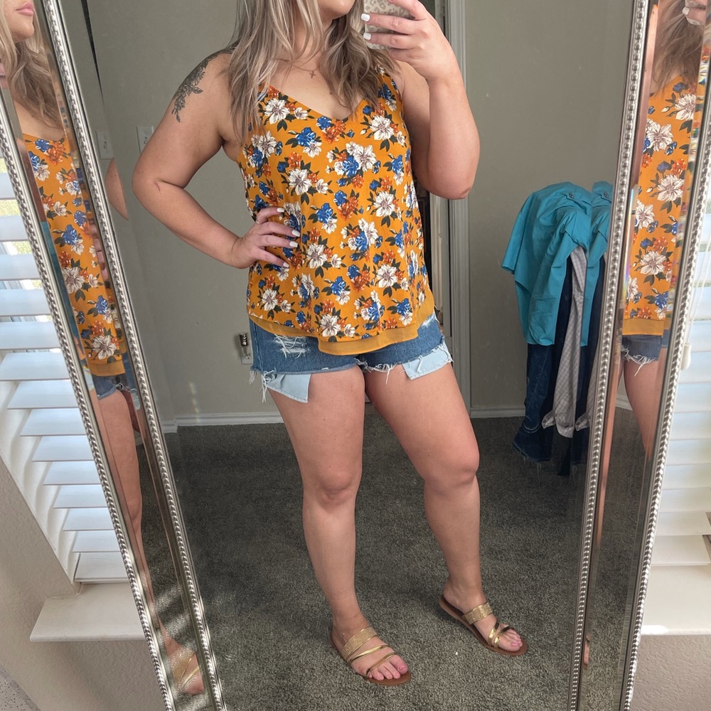 Fall Tank Top🍁🌺